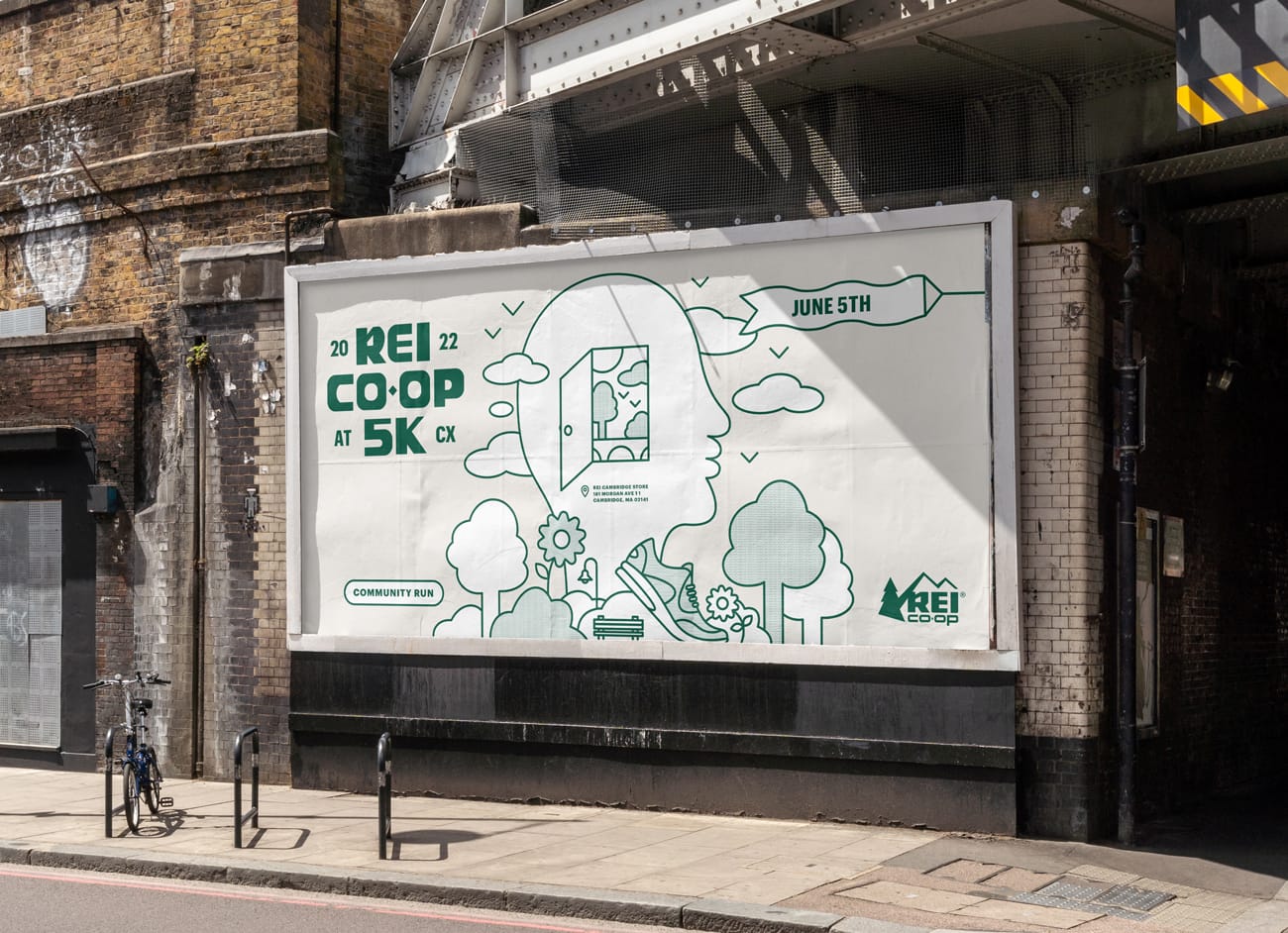 REI 5k billboard