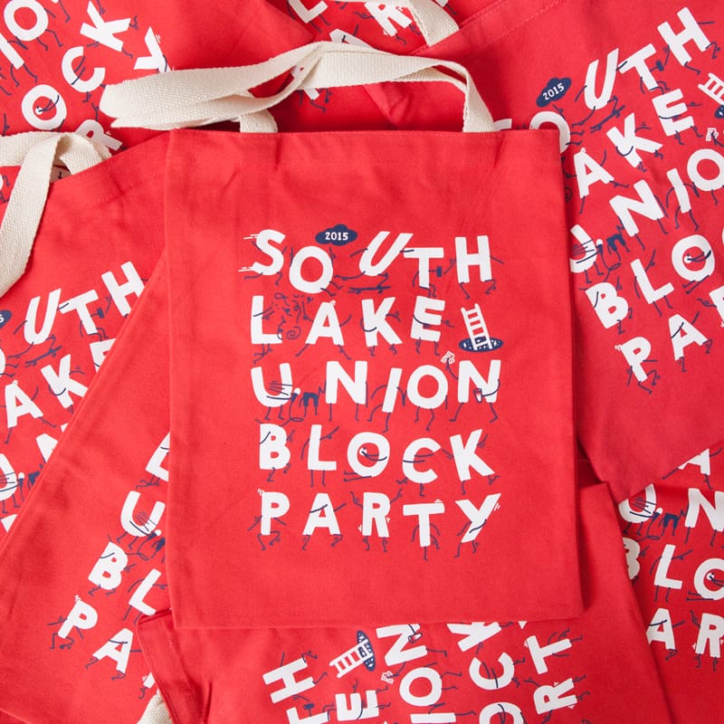 South Lake Union Block Party tote