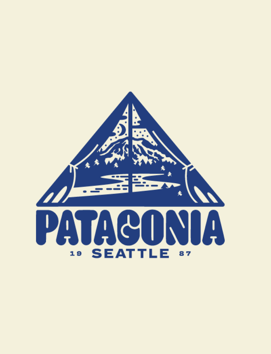 Patagonia Seattle illustration